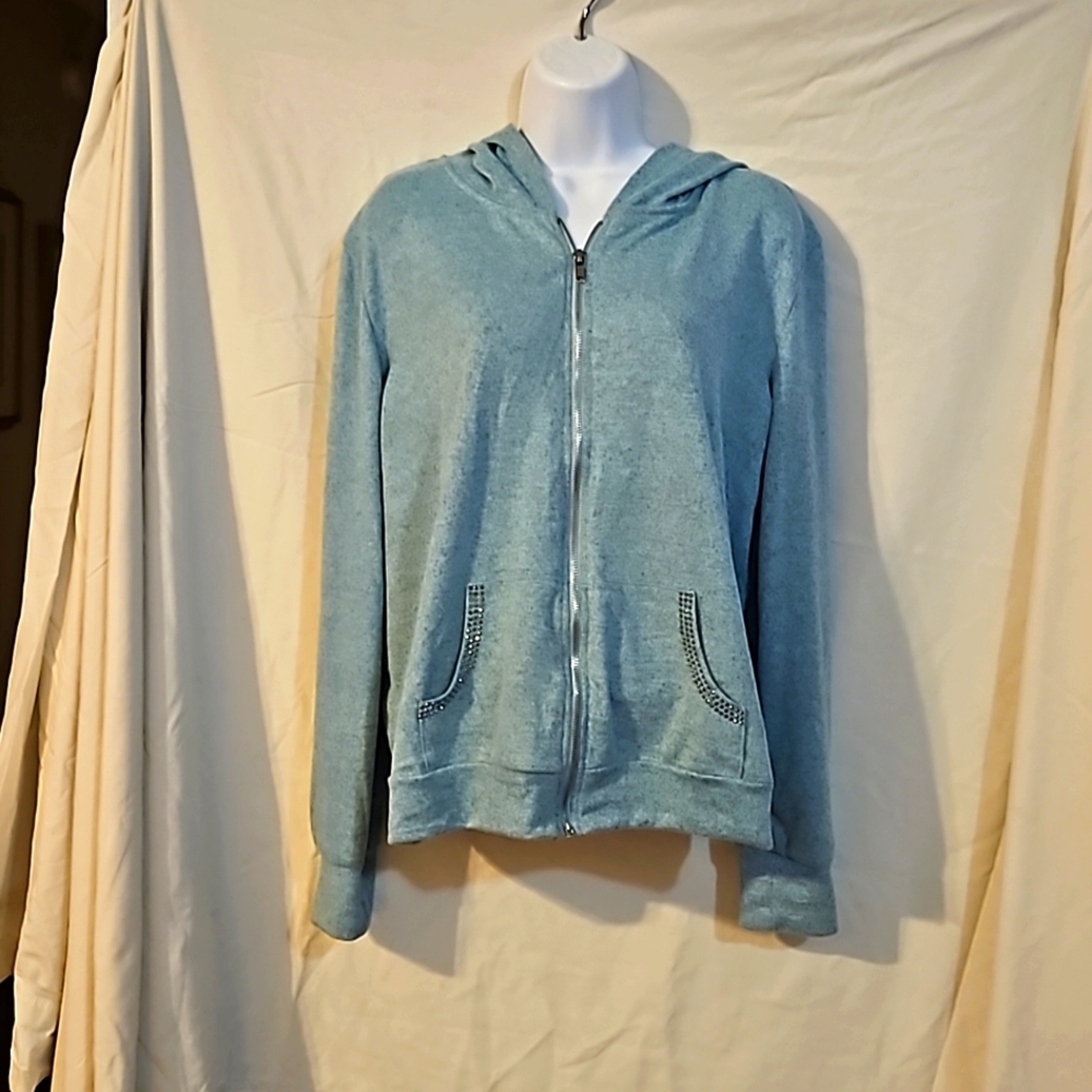 Light green hoodie